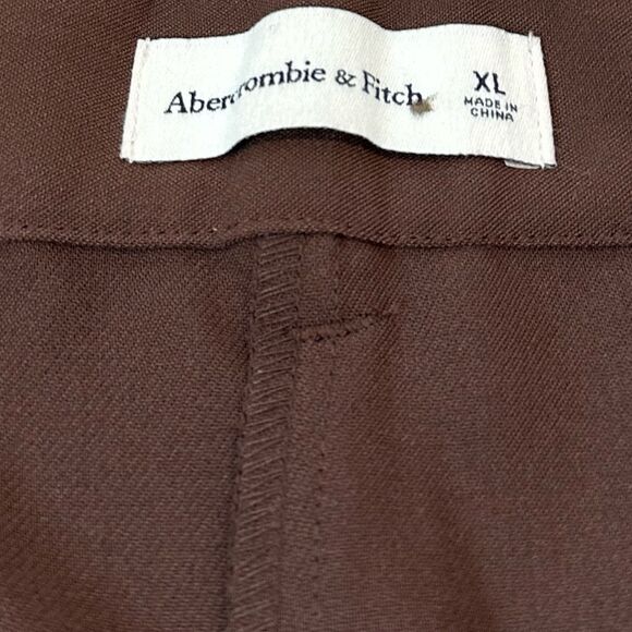 Abercrombie & Fitch Tailored Shorts Size XL Brown Pockets Women's - Picture 5 of 11